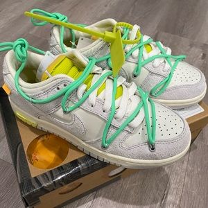 (NEW) Nike Dunk Low x OFF WHITE Lot 14